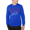 Picture of Junk Food Clothing x NFL - Buffalo Bills - Bold Logo - Unisex Adult Long Sleeve T-Shirt for Men and Women - Size X-Large