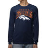 Picture of Junk Food Clothing x NFL - Denver Broncos - Bold Logo - Unisex Adult Long Sleeve T-Shirt for Men and Women - Size Medium