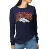 Picture of Junk Food Clothing x NFL - Denver Broncos - Bold Logo - Unisex Adult Long Sleeve T-Shirt for Men and Women - Size XX-Large