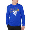 Picture of Junk Food Clothing x NFL - Los Angeles Rams - Bold Logo - Unisex Adult Long Sleeve T-Shirt for Men and Women - Size XX-Large
