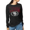Picture of Junk Food Clothing x NFL - San Francisco 49ers - Bold Logo - Unisex Adult Long Sleeve T-Shirt for Men and Women - Size Large