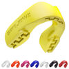 Picture of SAFEJAWZ Sports Mouthguard Slim Fit, Adult and Junior Mouth Guard with Case for Boxing, Basketball, Lacrosse, Football, MMA, Martial Arts, Hockey and All Contact Sports (Junior <11 Years, Yellow)