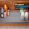 Picture of Winisok Waterproof Under Sink Mat 34" x 22" Cabinet Liner for Kitchen and Bathroom, Shelf and Counter Protector, Organizers and Storage, Silicone Drip Tray, Gadgets and Accessories
