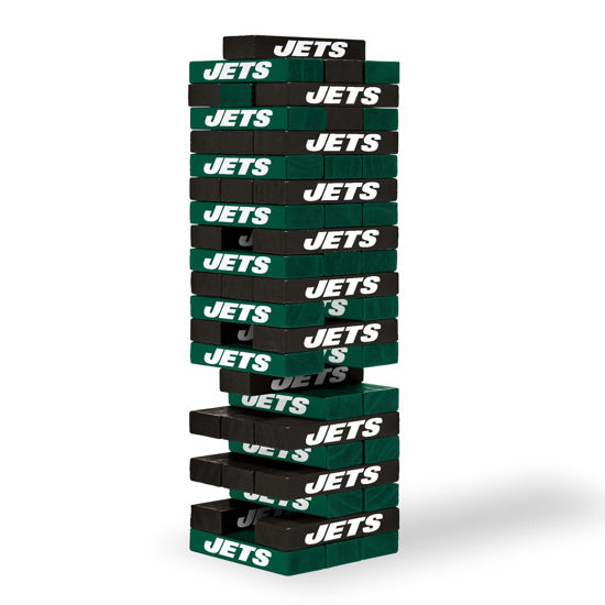 Picture of Wild Sports NFL New York Jets Table Top Stackers 3" x 1" x .5", Team Color
