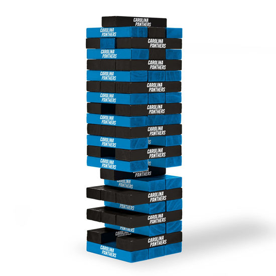 Picture of Wild Sports NFL Carolina Panthers Table Top Stackers 3" x 1" x .5", Team Color