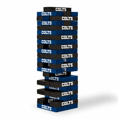 Picture of Wild Sports NFL Indianapolis Colts Table Top Stackers 3" x 1" x .5", Team Color