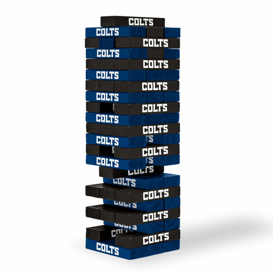 Picture of Wild Sports NFL Indianapolis Colts Table Top Stackers 3" x 1" x .5", Team Color