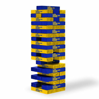 Picture of Wild Sports NFL Los Angeles Rams Table Top Stackers 3" x 1" x .5", Team Color
