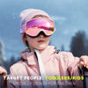 Picture of findway Kids Ski Goggles, Kids Snowboard Goggles for Boys Girls Toddler age 3-12