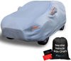 Picture of EzyShade 10-Layer SUV Car Cover Waterproof All Weather. See Vehicle Size-Chart for Accurate Fit. Outdoor Full Exterior Covers for Automobiles Heavy Duty Tarp Jeep Rav4 CRV. Size S0 (See Size Chart)