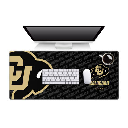 Picture of YouTheFan NCAA Colorado Buffaloes Logo Series Desk Pad
