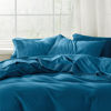 Picture of Bedsure California King Sheet Sets - Soft Sheets for California King Size Bed, 4 Pieces Hotel Luxury Teal Blue Sheets Cal King, Easy Care Polyester Microfiber Cooling Bed Sheet Set