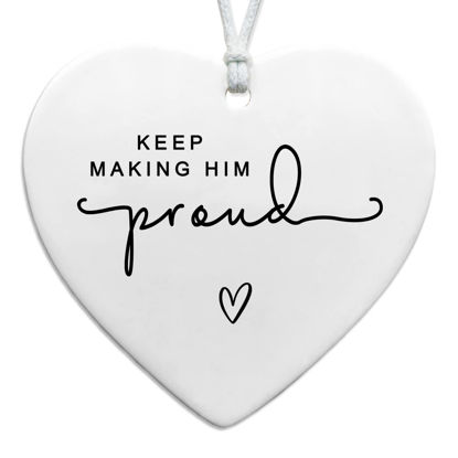 Picture of Keep Making Him Proud, Bereavement Keepsake, Loss of Loved One, Anniversary of Passing, Thinking of You, Loss of Dad, Grandad or Dad Remembrance Gift, Memorial Gift