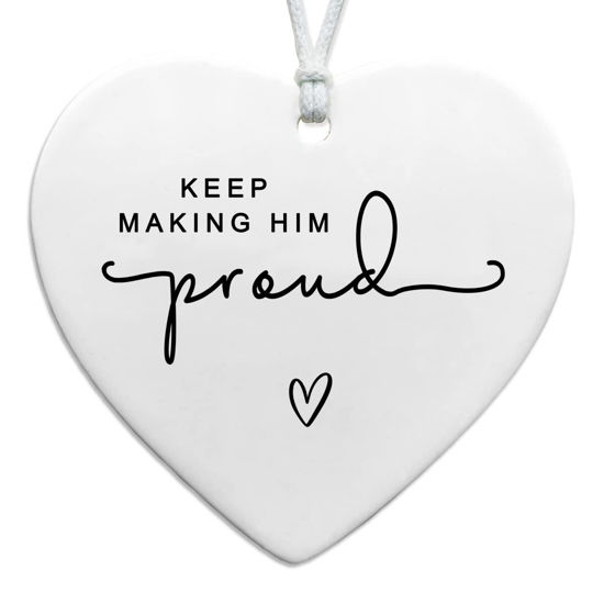Picture of Keep Making Him Proud, Bereavement Keepsake, Loss of Loved One, Anniversary of Passing, Thinking of You, Loss of Dad, Grandad or Dad Remembrance Gift, Memorial Gift