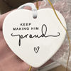 Picture of Keep Making Him Proud, Bereavement Keepsake, Loss of Loved One, Anniversary of Passing, Thinking of You, Loss of Dad, Grandad or Dad Remembrance Gift, Memorial Gift