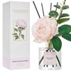 Picture of Cocorrína Flower Reed Diffuser - White Peach& Oolong 6.7oz Scented Diffuser with Sticks Home Fragrance Essential Oil for Bathroom Shelf Decor (Artificial Flower)