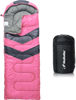 Picture of MalloMe Sleeping Bags for Adults Cold Weather & Warm - Backpacking Camping Sleeping Bag for Kids 10-12, Girls, Boys - Lightweight Compact Camping Essentials Gear Accessories Hiking Sleep Must Haves