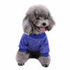 Picture of Jecikelon Dog Clothes Dogs Sweater Soft Puppies Clothing Winter Puppy Sweaters Warm Outfit for Dogs Small XXS XS Cat Apparel (Dark Blue, S)