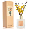 Picture of Cocorrína Reed Diffuser - Warm Vanilla Scented Diffuser with 8 Sticks Home Fragrance Reed Diffuser for Bathroom Shelf Decor
