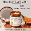 Picture of German Shepherd Gifts for Women - 'Life is Better with a German Shepherd' Candle, w/Vanilla, Coconut & Citrus - infused w/Essential Oils I German Shepherd Decor I 50Hr Burn, USA Made