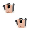 Picture of Accmor Stroller Cup Holder with Phone Holder, Bike Cup Holder, Universal Cup Holder for Uppababy Nuna Doona Strollers, 2-in-1 Cup Phone Holder for Stroller, Bike, Wheelchair, Walker, Scooter