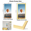 Picture of JCJMY 5x15 Picture Frame Gold for Wall Hanging, Wall Mounting Horizontally or Vertically, 5 x 15 Wall Gallery Poster Photo Frame with Shatter Resistant Plexiglass, Gold