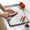 Picture of GUANCI Cutting Board for Kitchen Double Sided 304 Stainless Steel Chopping Board Food-Grade Stainless Steel and Wheat Straw PP Samll Size 14’’×9.6’’ Easy to Clean