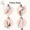 Picture of KeaBabies 3-Pack Organic Baby Swaddle Sleep Sacks - Newborn Swaddle Sack,Ergonomic Baby Swaddles 0-3 Months,Swaddles for Newborns,Baby Sleep Sack,Baby Swaddle Blanket Wrap,Baby Essentials(Blossom, XS)