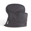 Picture of KITCHENAID Fitted Tilt-Head Solid Stand Mixer Cover with Storage Pocket, Quilted 100% Cotton, Charcoal Grey, 14.4"x18"x10"