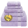 Picture of Cotton Paradise 6 Piece Towel Set, 100% Cotton Soft Absorbent Turkish Towels for Bathroom, 2 Bath Towels 2 Hand Towels 2 Washcloths, Lilac Towel Set