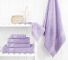 Picture of Cotton Paradise 6 Piece Towel Set, 100% Cotton Soft Absorbent Turkish Towels for Bathroom, 2 Bath Towels 2 Hand Towels 2 Washcloths, Lilac Towel Set