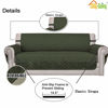 Picture of Easy-Going Chair Sofa Slipcover Reversible Sofa Cover Water Resistant Couch Cover Furniture Protector Cover with Elastic Straps for Pets Kids Children Dog Cat (Chair, Army Green/Beige)
