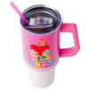 Picture of Silver Buffalo Ombre Care Bears Painted Stacked Bears 40oz Stainless Steel Tumbler w Handle