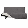 Picture of Easy-Going Futon Sofa Slipcover Reversible Sofa Cover Armless Futon Cover Furniture Protector Couch Cover Water Resistant Pets, Kids, Children, Dog, Cat (Futon, Gray/Ivory)