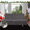 Picture of Easy-Going Futon Sofa Slipcover Reversible Sofa Cover Armless Futon Cover Furniture Protector Couch Cover Water Resistant Pets, Kids, Children, Dog, Cat (Futon, Gray/Ivory)