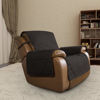 Picture of Easy-Going Oversized Recliner Chair Cover Reversible Sofa Cover Water Resistant Couch Cover Furniture Protector with Elastic Straps for Pets Kids Dog Cat (Oversized Recliner, Chocolate/Chocolate)