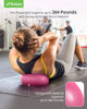 Picture of Trideer Pilates Ball 9 Inch Core Ball, Small Exercise Ball with Exercise Guide Barre Ball Mini Yoga Ball for Pilates, Yoga, Core Training, Physical Therapy, Balance, Stability, Stretching (Rose Pink)