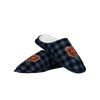 Picture of FOCO Men's NFL Chicago Bears Sherpa Lined Buffalo Check Memory Foam Slippers, X-Large (13-14)