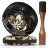 Picture of Tibetan Singing Bowl Set - Authentic Hand-Tuned Sound Bowl for Meditation - Complete Meditation Bowl Kit with Cushion, Mallet & Guide - Perfect Tibetan Bell for Yoga, Relaxation, & Sound Healing