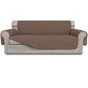 Picture of Easy-Going 4 Seater Sofa Slipcover Reversible Sofa Cover Water Resistant Couch Cover with Foam Sticks Elastic Straps Furniture Protector for Pets Children Dog Cat (XX-Large, Brown/Brown)