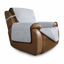 Picture of Easy-Going Oversized Recliner Chair Cover Reversible Sofa Cover Water Resistant Couch Cover Furniture Protector with Elastic Straps for Pets Dog Cat (Oversized Recliner, Light Gray/Light Gray)