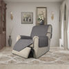 Picture of Easy-Going Recliner Chair Slipcover Reversible Sofa Cover Water Resistant Couch Cover Furniture Protector with Elastic Straps for Pets Dog (Recliner, Gray/Gray)