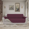 Picture of Easy-Going 4 Seater Sofa Slipcover Reversible Sofa Cover Water Resistant Couch Cover with Foam Sticks Elastic Straps Furniture Protector for Pets Children Dog Cat (XX-Large, Wine/Beige)