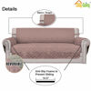 Picture of Easy-Going Sofa Slipcover Reversible Loveseat Sofa Cover Couch Cover for 2 Cushion Couch Furniture Protector with Elastic Straps for Pets Kids Dog Cat (Oversized Loveseat, Pink/Beige)