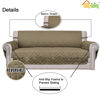 Picture of Easy-Going Oversized Chair Sofa Slipcover Reversible Sofa Cover Water Resistant Couch Cover Furniture Protector Cover with Elastic Straps for Pets Dog (Oversized Chair, Beige/Beige)