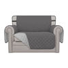 Picture of Easy-Going Reversible Chair Cover Washable Sofa Cover for Dogs Water Resistant Couch Slipcover Furniture Protector Cover with Adjustable Straps for Pets (Chair 30 in, Gray/Light Gray)