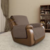 Picture of Easy-Going Oversized Recliner Chair Slipcover Reversible Sofa Cover Water Resistant Couch Cover Furniture Protector with Elastic Straps for Pets Dog (Oversized Recliner, Brown/Brown)
