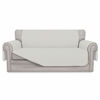 Picture of Easy-Going Sofa Slipcover Reversible Loveseat Sofa Cover Couch Cover for 2 Cushion Couch Furniture Protector with Elastic Straps for Pets Kids Dog Cat (Oversized Loveseat, Ivory/Ivory)