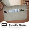 Picture of Easy-Going Oversized Recliner Chair Slipcover Reversible Sofa Cover Water Resistant Couch Cover Furniture Protector with Elastic Straps for Pets Dog (Oversized Recliner, Beige/Beige)