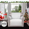 Picture of Easy-Going Chair Sofa Slipcover Reversible Sofa Cover Water Resistant Couch Cover Furniture Protector Cover with Elastic Straps for Pets Kids Children Dog Cat (Chair, White/White)